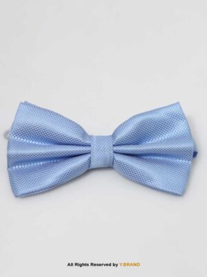 SKY BLUE PATTERN BOW TIE BT-1008