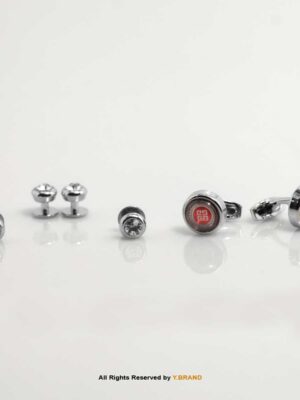 SILVER VERSACE CUFFLINKS AND STUDS SET-CLS-1009