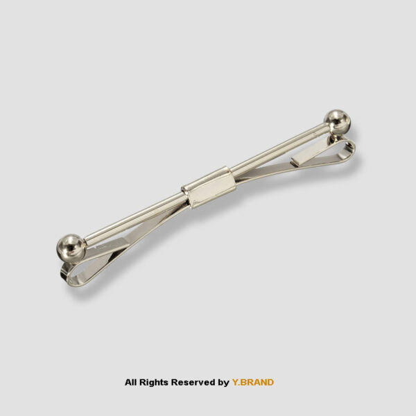 SILVER/GOLDEN COLLAR CLASP BAR CPB-1003