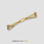 SILVER/GOLDEN COLLAR CLASP BAR CPB-1003 - Image 2