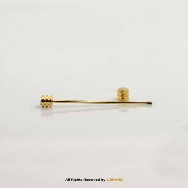 RINGED FLAT END COLLAR PIN BAR CPB-1004 9 RINGED FLAT END COLLAR PIN BAR CPB-1004