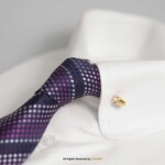 CRYSTAL GOLD COLLAR PIN BAR CPB-1007 - Image 4