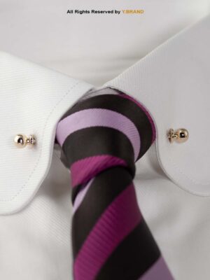 ROUND EYELET COLLAR PIN BAR CPB-1008