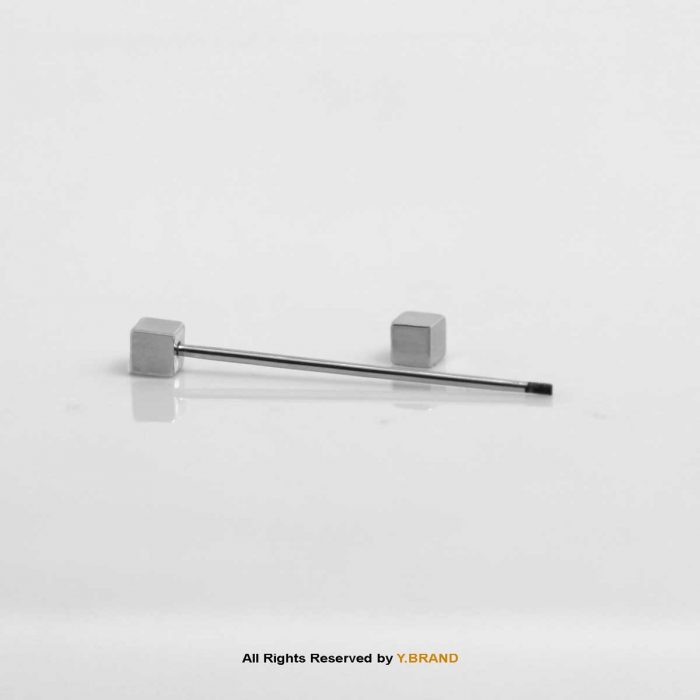 CUBE COLLAR PIN BAR CPB-1011 8 CUBE COLLAR PIN BAR CPB-1011
