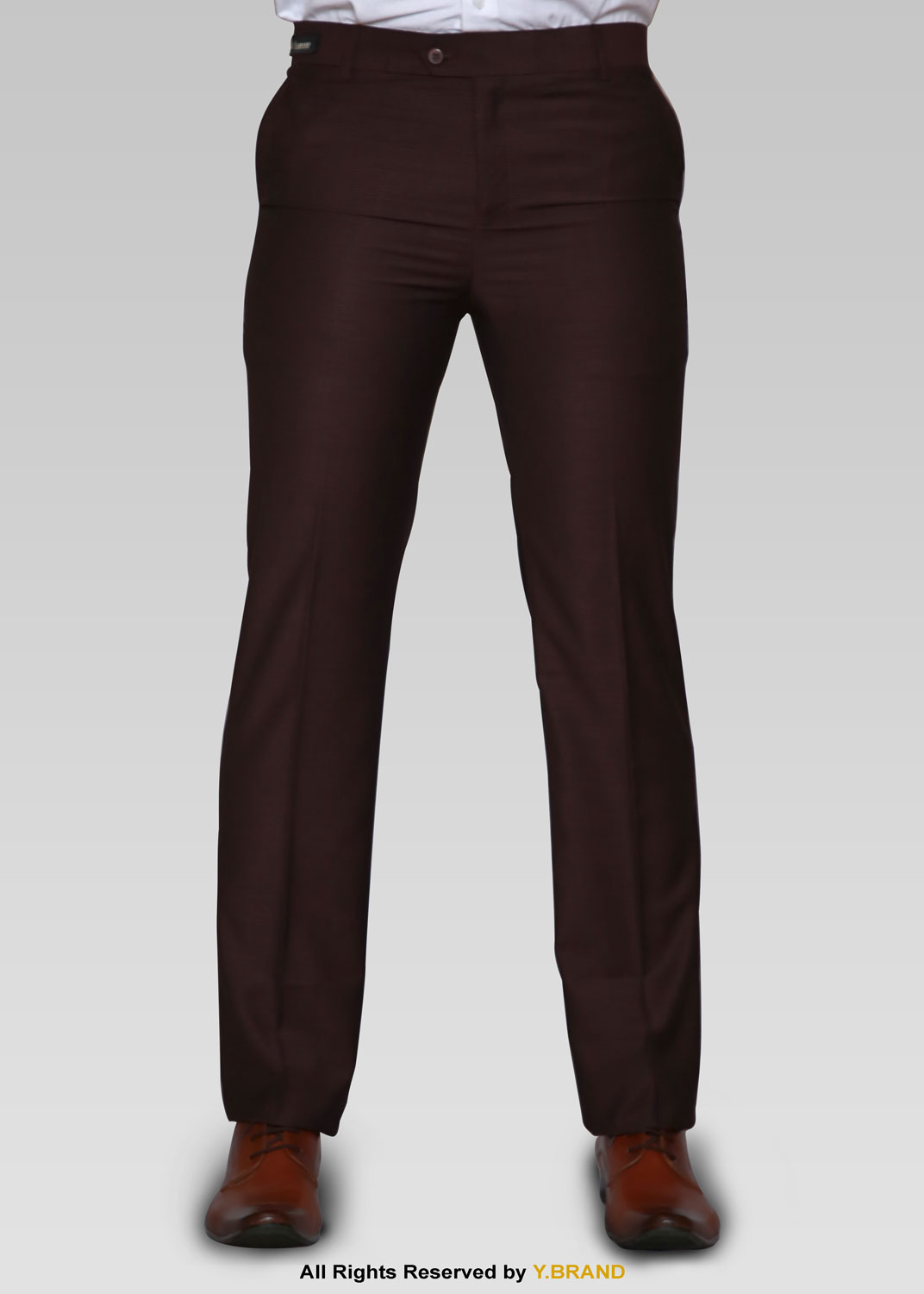 DP-1013 Maroon & Black Micro Check Dress Pant – DP-1013 | YBRAND