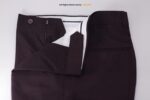 Maroon & Black Micro Check Dress Pant – DP-1013 | YBRAND - Image 4
