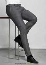 Gray Windowpane Check Dress Pant for Men – DP-1016 | YBRAND