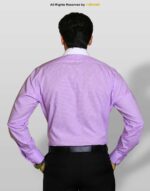 PATTERNED CUT-AWAY COLLAR SHIRT-DS-1003 - Image 5