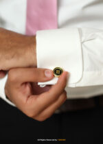 SELF TEXTURED, CLUB PIN COLLAR SHIRT-DS-1011 - Image 4