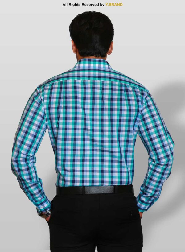 SHEPHERD CHECK BUSINESS SHIRT-FS-1003 2 SHEPHERD CHECK BUSINESS SHIRT-FS-1003