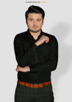 BLACK SOFT EGYPTIAN CLASSIC DRESS SHIRT