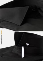 BLACK SOFT EGYPTIAN CLASSIC DRESS SHIRT-FS-1018 - Image 9