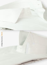 Y.BRAND-White soft Egyptian classic Dress shirt for men-FS-1020 - Image 3