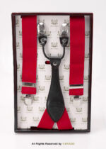 RED ELASTIC SUSPENDER-SB-1010