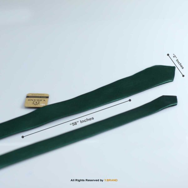 Slim Poly Plain Ties-T-064 5 Slim Poly Plain Ties-T-064