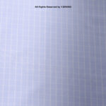 SKY BLUE GRID CHECK COTTON YCS-1008 - Image 3