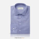 BLUE PINSTRIPE COTTON YCS-1014 - Image 4