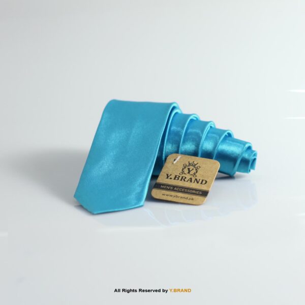 Slim Poly Plain Ties-T-064 12 Slim Poly Plain Ties-T-064