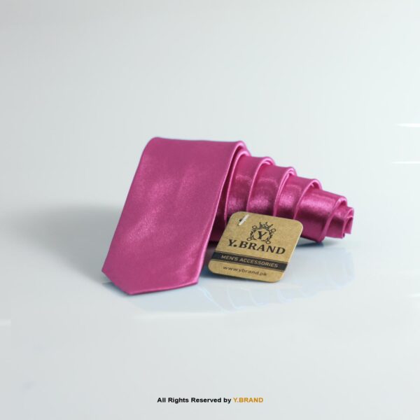 Slim Poly Plain Ties-T-064 16 Slim Poly Plain Ties-T-064