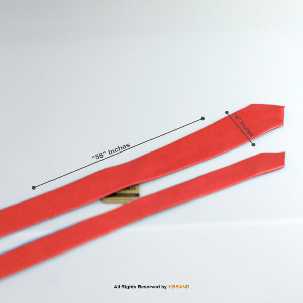 Slim Poly Plain Ties-T-064 23 Slim Poly Plain Ties-T-064