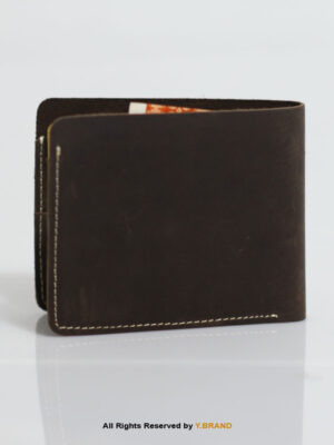 Buffalo Leather Wallet with coin pocket-LW-028