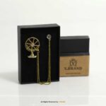 Vintage Fan Brooch with Tulsa-B-1076