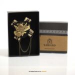 Retro British Style Fabric Corsage Brooch-Badge-B-1077 - Image 2