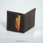 DARK BROWN LEATHER CARD HOLDER-CH-001 - Image 4