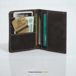 DARK BROWN LEATHER CARD HOLDER-CH-001 - Image 2