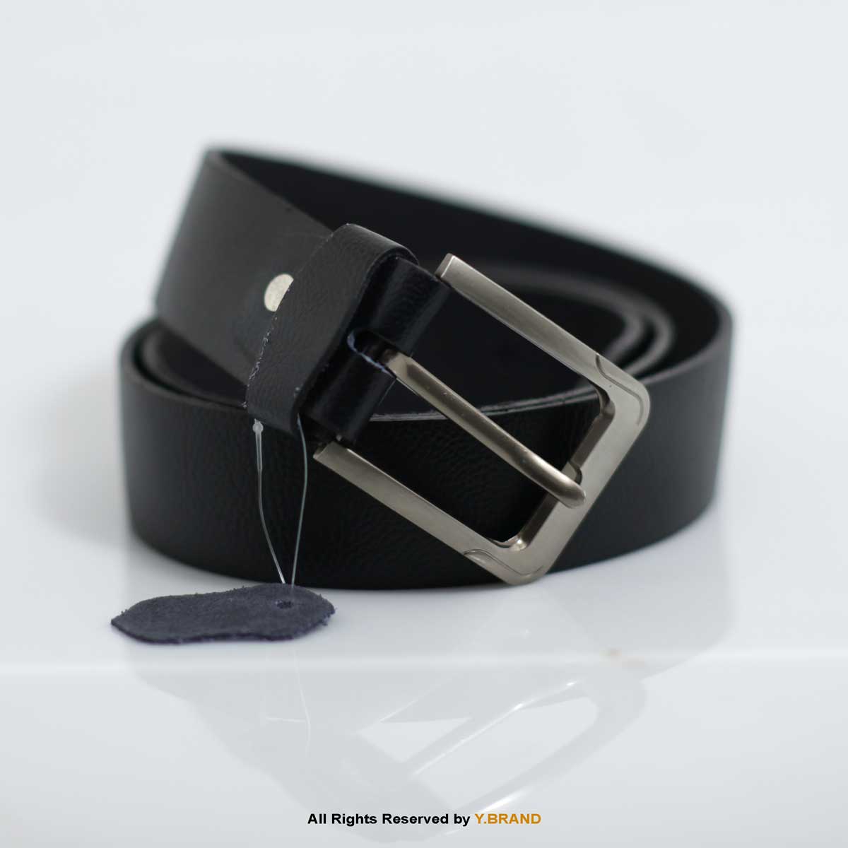 Genuine cow grain Leather Belt with Pin buckle-LB-1014 6 LB 014c