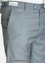 Pearl Gray Slim Fit Dress Trousers -DP-1020