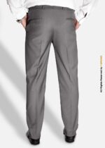 Ash Gray Slim Fit Dress Trousers – DP-1021 | YBRAND - Image 4