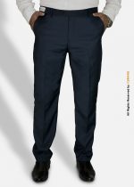 Midnight Navy Slim Fit Dress Trousers- DP-1024