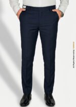 Midnight Navy Slim Fit Dress Pant – DP-1024 | YBRAND - Image 2