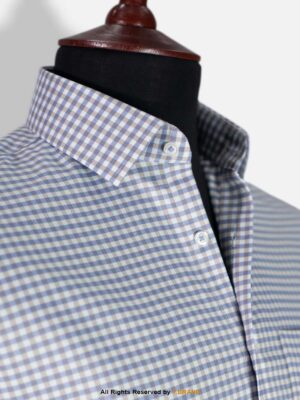 Royal classic three tone small check Dress shirt FS-1030
