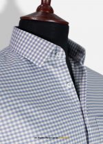 Royal classic three tone small check formal shirt FS-1030