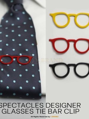Fashion Glasses Novelty Tie Clip-TP-1032