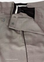 Light Brown Micro Check with Black Piping Dress Trousers – DP-1026 | YBRAND - Image 6