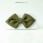 Brown Check PATTERN BOW TIE BT-1016 - Image 2