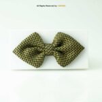Brown Check PATTERN BOW TIE BT-1016