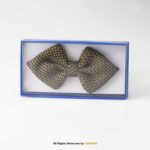 Brown Check PATTERN BOW TIE BT-1016 - Image 2