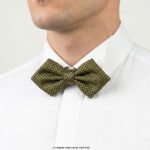 Brown Check PATTERN BOW TIE BT-1016