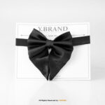 Butterfly Silk Tuxedo Neck Bow Tie BT-1025 - Image 3