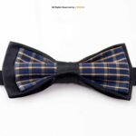 Stylish double fabric Neck Bow Tie BT-1026 - Image 2