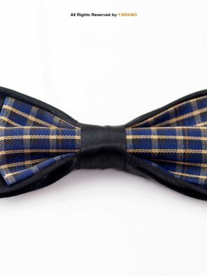 Stylish double fabric Neck Bow Tie BT-1026