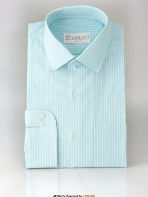 Aqua Marine Pin Striped formal shirt FS-1041