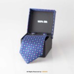 Y.BRAND-Three Tone Pattern Tie and Cufflink Gift Set-TS-020 - Image 2