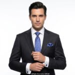 Y.BRAND-Three Tone Pattern Tie and Cufflink Gift Set-TS-020