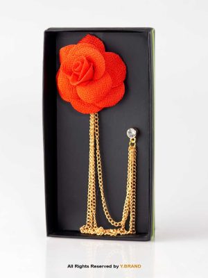 Flower Wedding Brooch with Tassel Chain Brooch SBB-1009