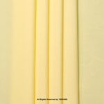 Lemon yellow Cotton Fabric YCS-1027 - Image 4